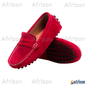 Moccasin red&blue